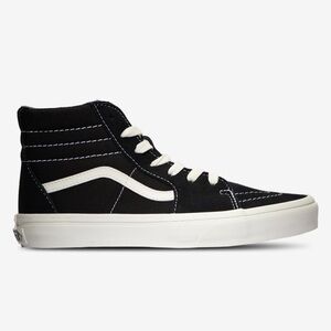 Vans SK8 Hi big kids black hi black/white NWB